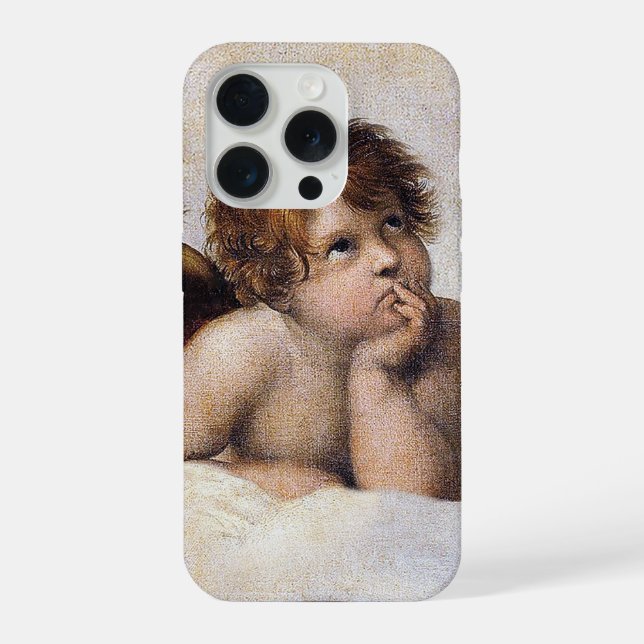 Cherubs, winged Angels painting by Raffael  iPhone Case (Back)