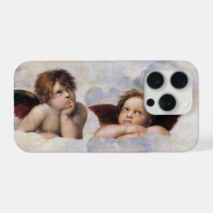 Cherubs, winged Angels painting by Raffael iPhone 15 Pro Case