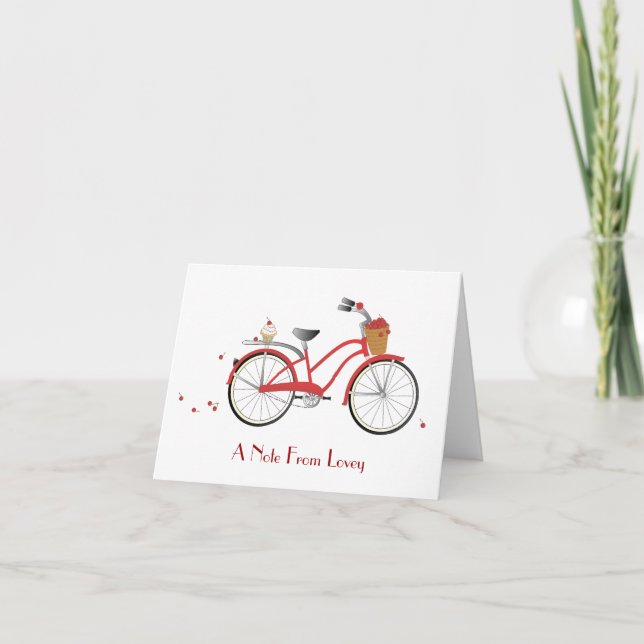 Chery Cherry Bicycle Card (Front)