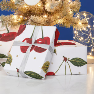 Cheryy on top Theme Aesthetic Viral Wrapping Paper