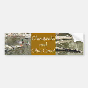 Chesapeake and Ohio Canal Bumper Sticker