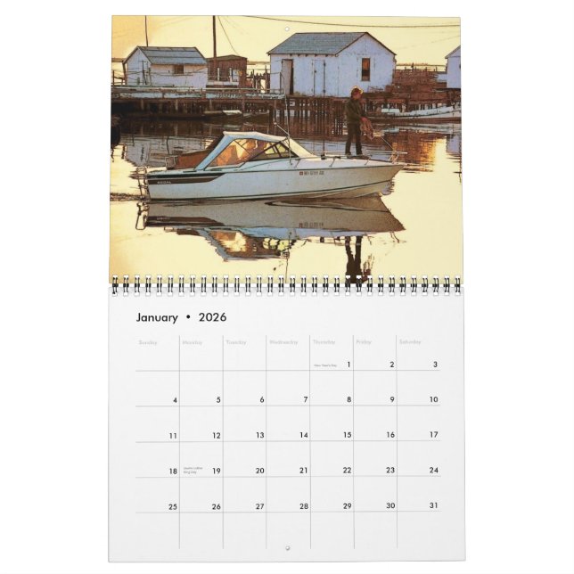 Chesapeake Bay 2014 Calendar (Jan 2026)