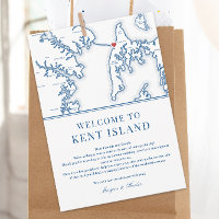 Chesapeake Bay Beach Club Wedding Welcome Schedule