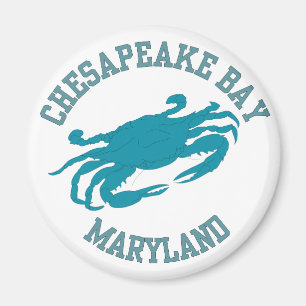Chesapeake Bay  Blue Crab Magnet