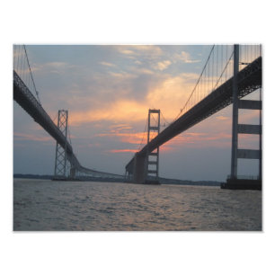 Chesapeake Bay Bridge Photo Poster