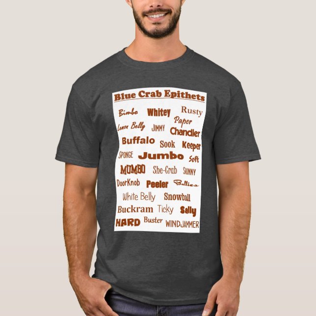 Chesapeake Bay Epithets T-Shirt (Front)