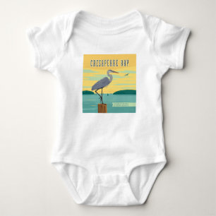 Chesapeake Bay Largest Estuary In North America Baby Bodysuit