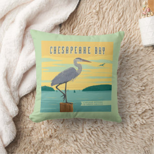 Chesapeake Bay Largest Estuary In North America Cushion