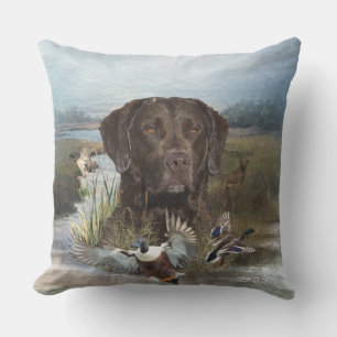 Chesapeake Bay Retriever, Art  Cushion