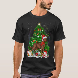 Chesapeake Bay Retriever Christmas Tree Light Paja T-Shirt