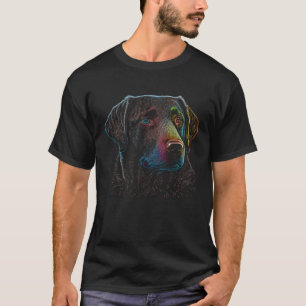 Chesapeake Bay Retriever Colourful Dog Mum Dad T-Shirt