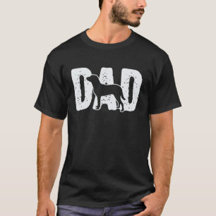 Chesapeake Bay Retriever Dad Father Silhouette Dog T-Shirt