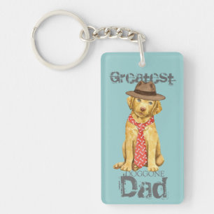 Chesapeake Bay Retriever Dad Key Ring