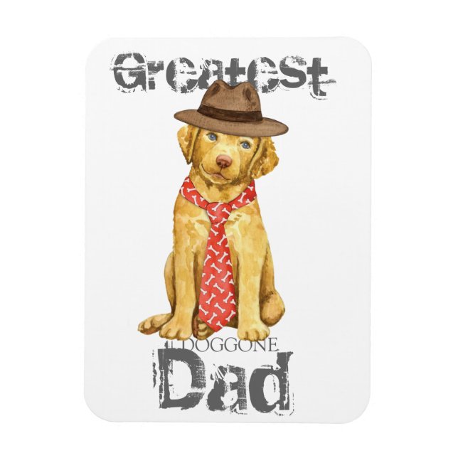Chesapeake Bay Retriever Dad Magnet (Vertical)