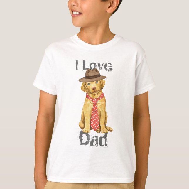 Chesapeake Bay Retriever Dad T-Shirt (Front)