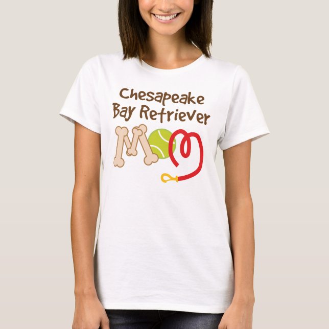 Chesapeake Bay Retriever Dog Breed Mum Gift T-Shirt (Front)