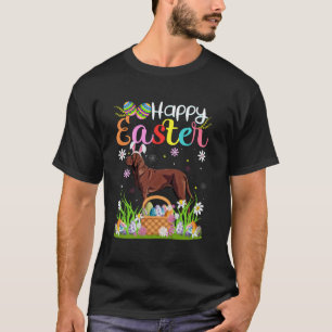 Chesapeake Bay Retriever Dog Bunny Ear Easter Egg  T-Shirt