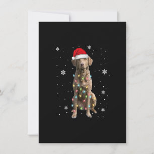 Chesapeake Bay Retriever Dog Christmas Xmas Mum Da Invitation