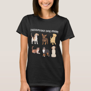 Chesapeake Bay Retriever Dog Mum T-Shirt