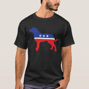 Chesapeake Bay Retriever Dog Political Symbol Ele T-Shirt