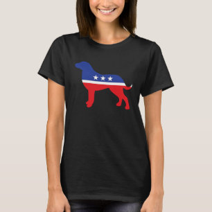 Chesapeake Bay Retriever Dog Political Symbol Ele T-Shirt