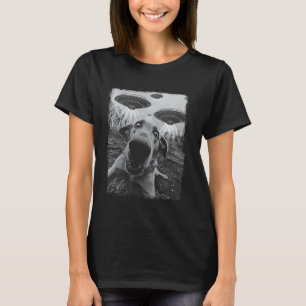 Chesapeake Bay Retriever Dog UFO Alien Extraterres T-Shirt