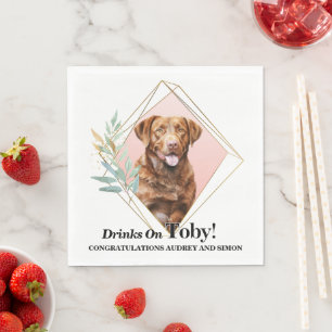 Chesapeake Bay Retriever I Doo Too Wedding Napkins