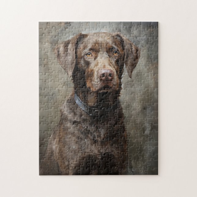 Chesapeake Bay Retriever Jigsaw Puzzle (Vertical)