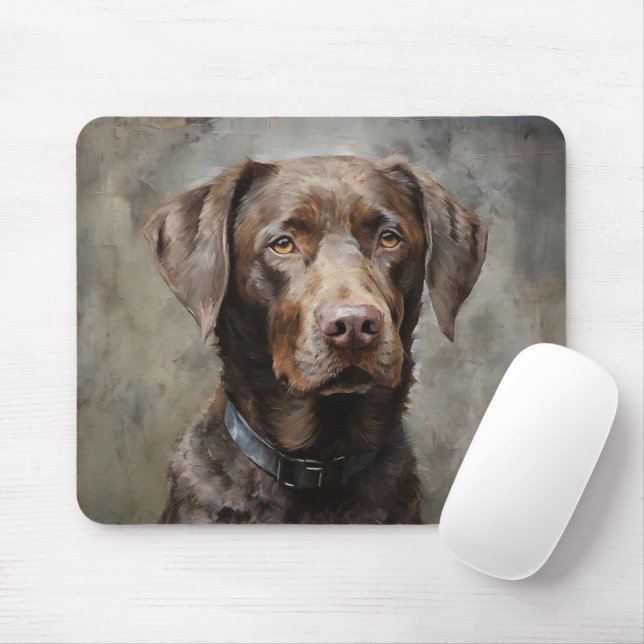 Chesapeake Bay Retriever Mouse Pad (With Mouse)