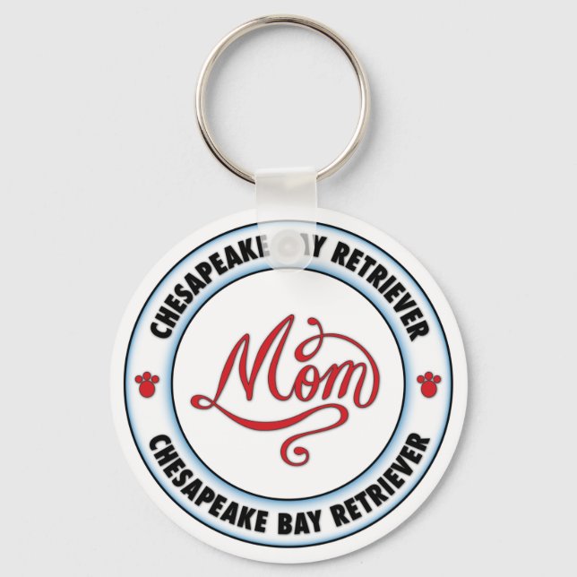 CHESAPEAKE BAY RETRIEVER mum Key Ring (Front)