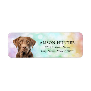 Chesapeake Bay Retriever Return Address Labels