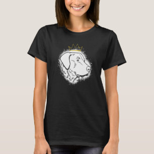 Chesapeake Bay Retriever with Crown T-Shirt