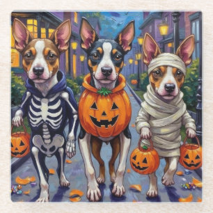 Chesapeake Bay Terrier Dogs Halloween Costumes Glass Coaster