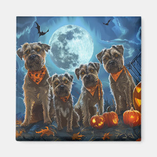Chesapeake Bay Terrier Halloween Spooky Magnet