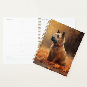 Chesapeake Bay Terrier in Autumn Leave             Planner