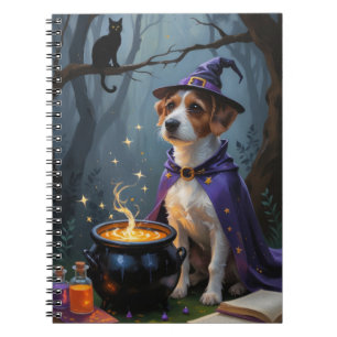 Chesapeake Bay Terrier Whimsical Halloween Notebook