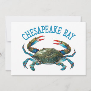 Chesapeake Bay Vintage Invitation