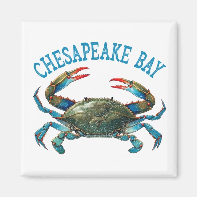 Chesapeake Bay Vintage Magnet (Front)