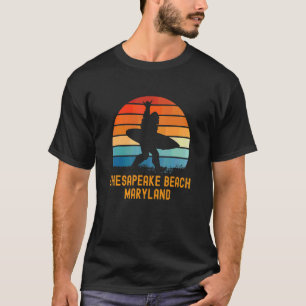 Chesapeake Beach Maryland Sasquatch Souvenir T-Shirt