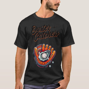 Chesapeake Oyster Catchers Baseball T-Shirt