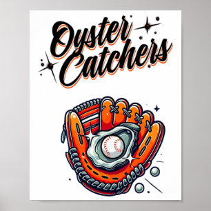 Chesapeake Oyster Catchers Bysebyll Poster