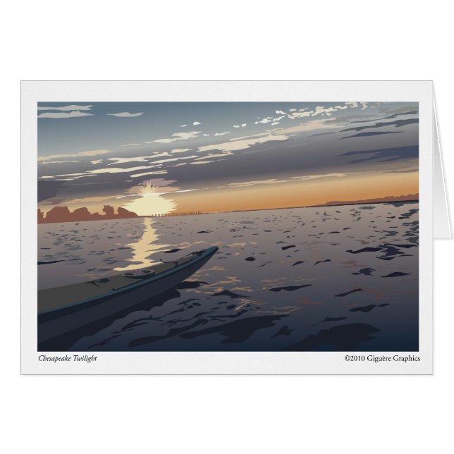 Chesapeake Twilight (Front Horizontal)
