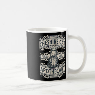 Cheshire Cat - Alice In Wonderland Vintage Book De Coffee Mug