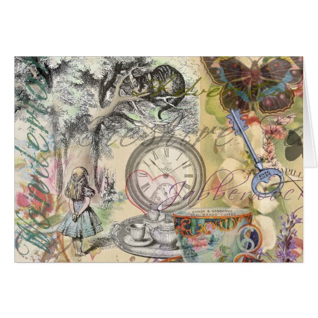 Cheshire Cat Alice Wonderland Classic (Front Horizontal)