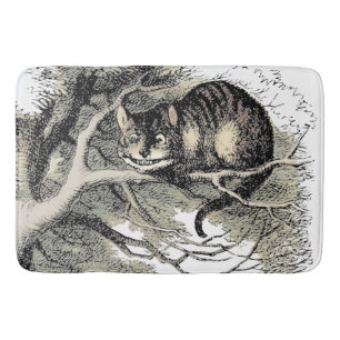 Cheshire Cat Alice Wonderland Classic Bath Mat