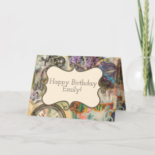 Cheshire Cat Alice Wonderland Classic Card