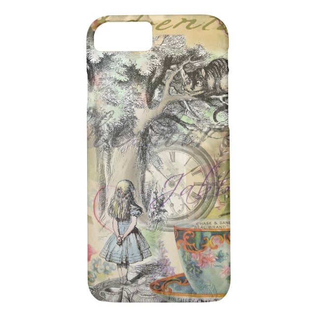 Cheshire Cat Alice Wonderland Classic Case-Mate iPhone Case (Back)