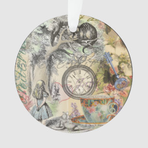 Cheshire Cat Alice Wonderland Classic Ornament