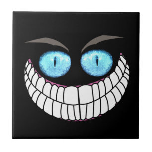 Cheshire Cat - Blue Eyes Tile