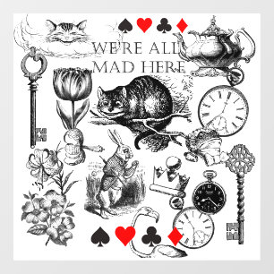 cheshire cat classic alice in wonderland art